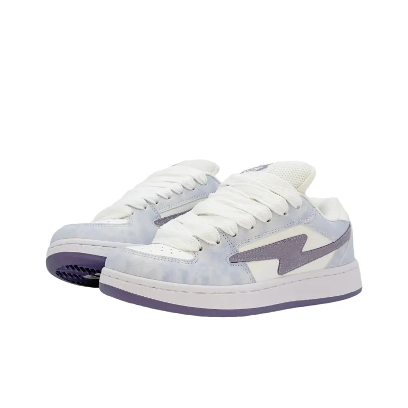 Fawn Miri Coverage Slip Resistant Low Top Skateboard Shoes Women's Lavender-4