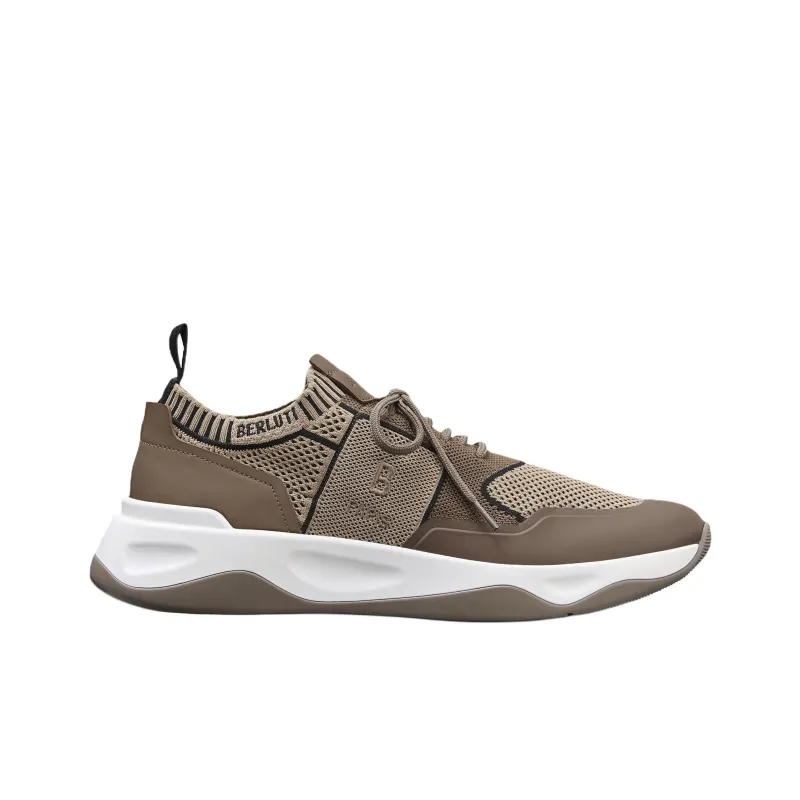BERLUTI Shadow Low Top Casual Shoes Men's Brown-1