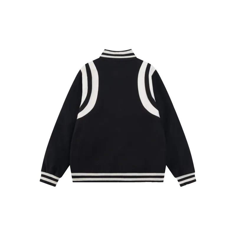 JASONWOOD Baseball Jacket Women's Black-1
