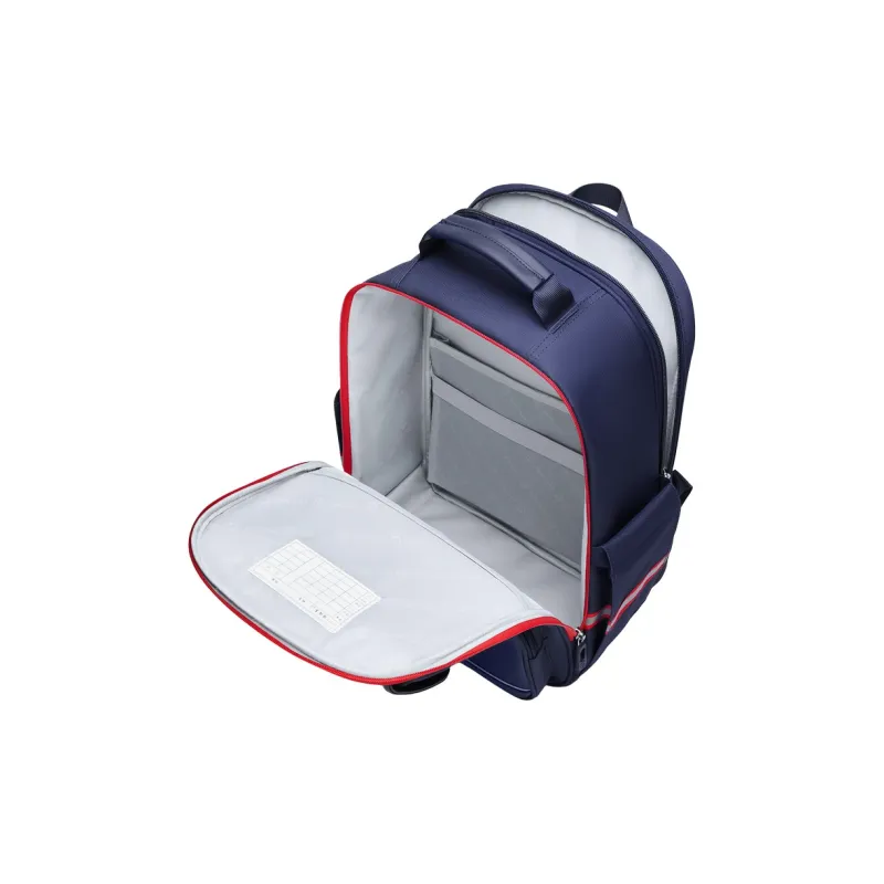 GOLF Fabric Synthetic Leather Small Student Backpack Kids' Navy Blue & Red/Navy Blue & Pink-4