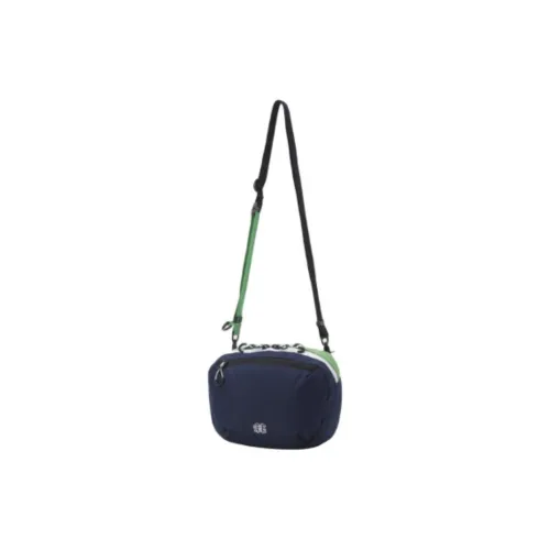 KOLON SPORT Nylon One Shoulder Fanny Pack Unisex Blue