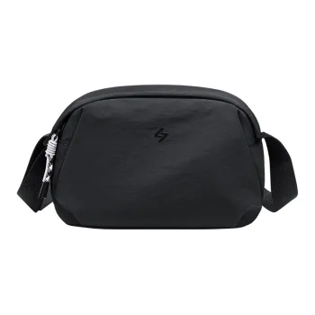GOLF Fabric Crossbody Bag Regular Women's Classic Black/Beige