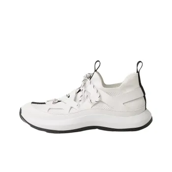 HERMES Katana Low Top Casual Shoes Men's White