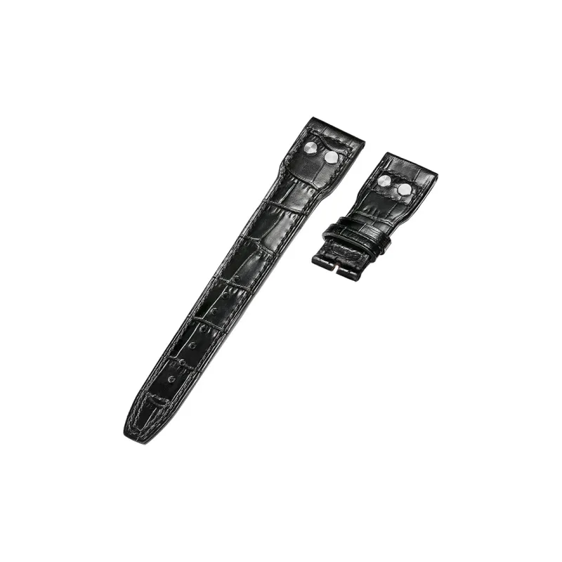 MILANQIAN M&Q Watch Band IWC Compatibility 190mm Cowhide Leather Material Unisex-0