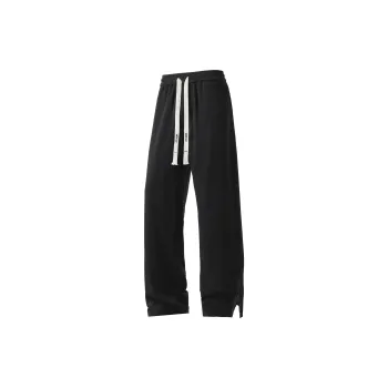 HOKLV Knitted Sports Pants Unisex Black