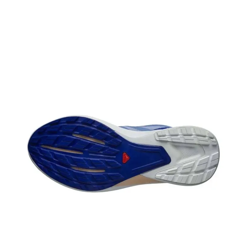 SALOMON Hypulse Anti Slip Wear Resistant Low Top Running Shoes Women's Blue-4