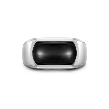 IDEAGEMER Jade Rings Men