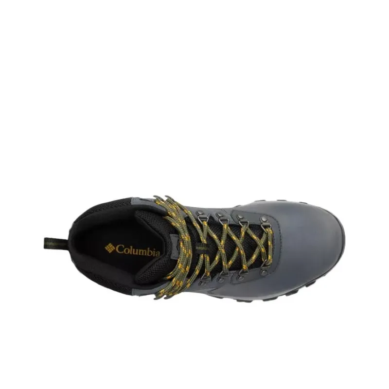 Columbia Newton Ridge Plus 2 Waterproof And Breathable Mid-Top Hiking Shoes Men's Graphite Black Wide Board-2