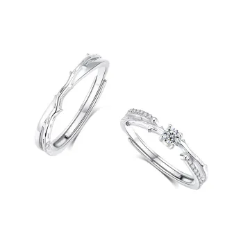 SKSW S999 Fine Silver Rings Unisex
