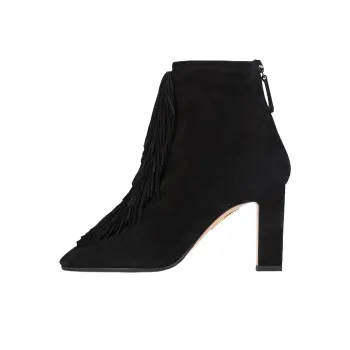 AQUAZZURA Gytane Ankle Boots 8.5cm Women's Black