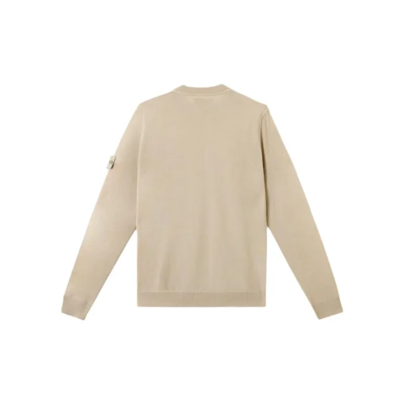STONE ISLAND Logo Patch Crewneck Jumper-1