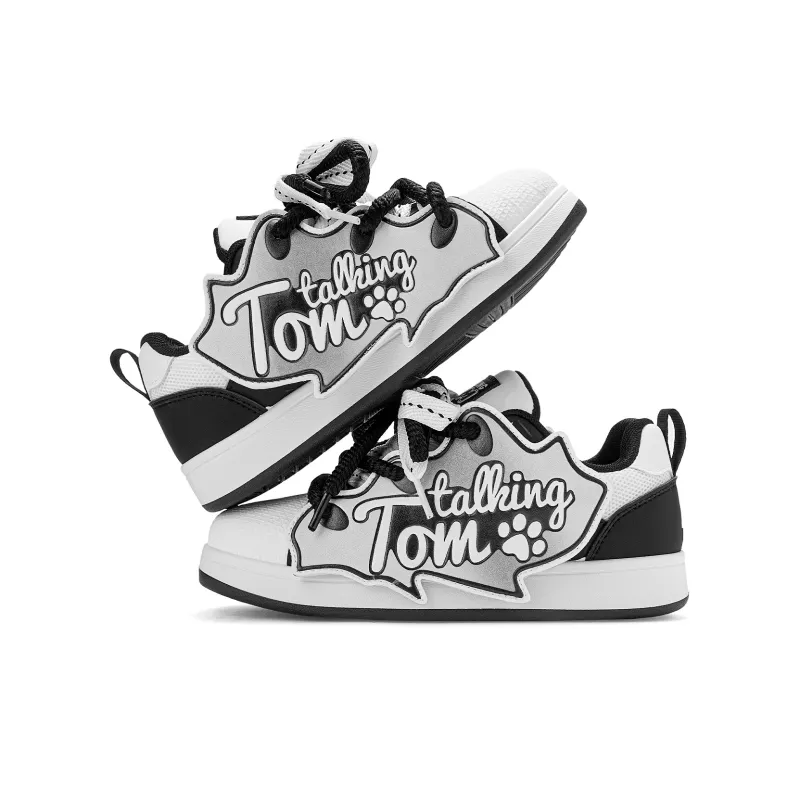 TALKING TOM Low-Top Skateboard Shoes Unisex Pearl Rice-8