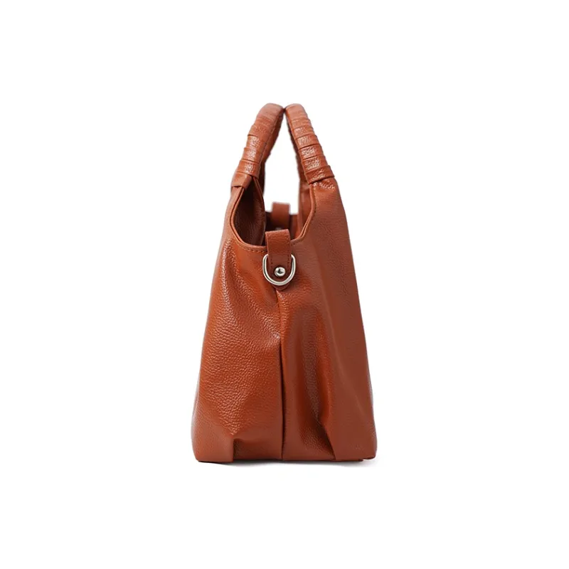 Vigno Synthetic Leather Handbag Women's Black/Blue/Brown-9