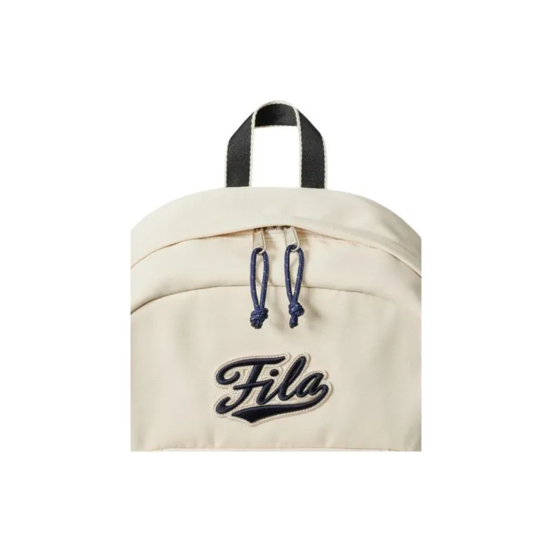 FILA Retro Polyester Backpack Unisex Cream-4