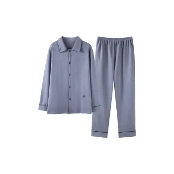 GOSO Pajama Set Men's Pink Blue