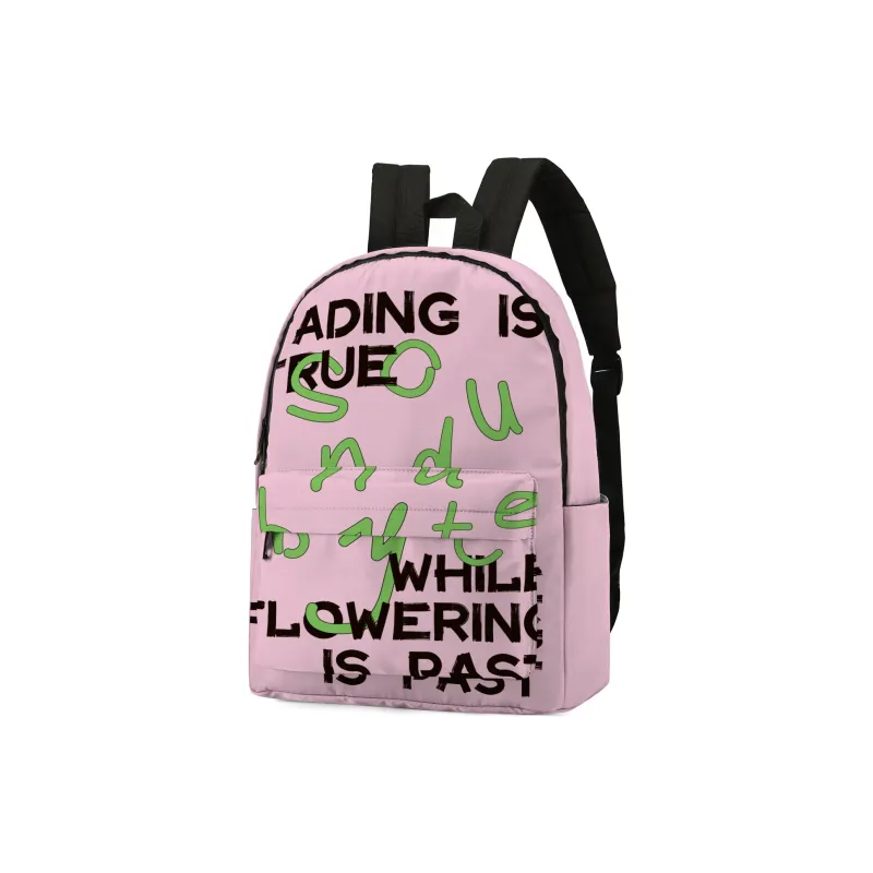 ONRF Polyester Backpack Medium Size Unisex White-47