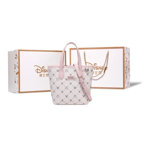 Disney Mickey Series PU Tote Handheld Bag Shoulder Bag Crossbody Bag Handbag Regular Women's Pink