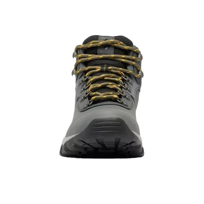 Columbia Newton Ridge Plus 2 Waterproof And Breathable Mid-Top Hiking Shoes Men's Graphite Black Wide Board-3