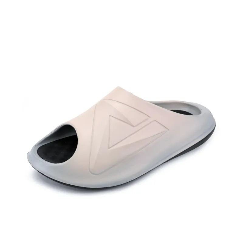 PEAK State Pole Slip Resistant Abrasion Resistant Cushioning Slide Slippers Unisex Latte-2