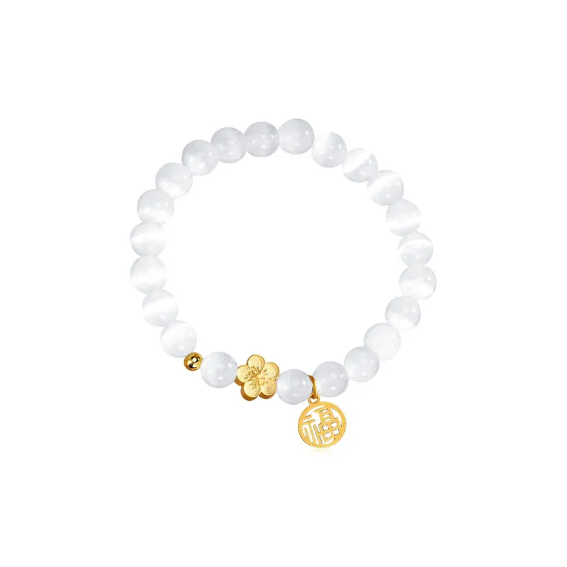 D.K.X Glass Cat Eye Bracelets Women's-0