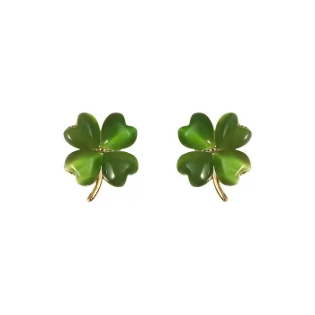 QIANFANGDAHUANGYE Resin Stud Earrings Women's