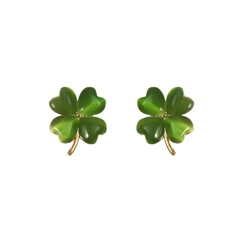 QIANFANGDAHUANGYE Resin Stud Earrings Women's-0