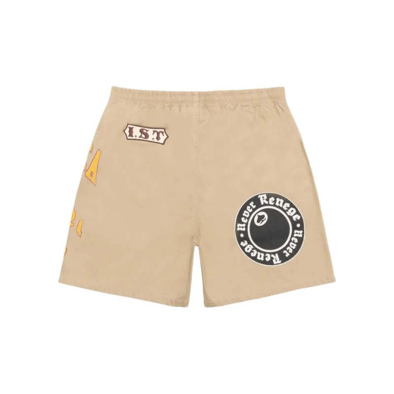 Denim Tears X Stussy Jamaica High Khaki Short-1