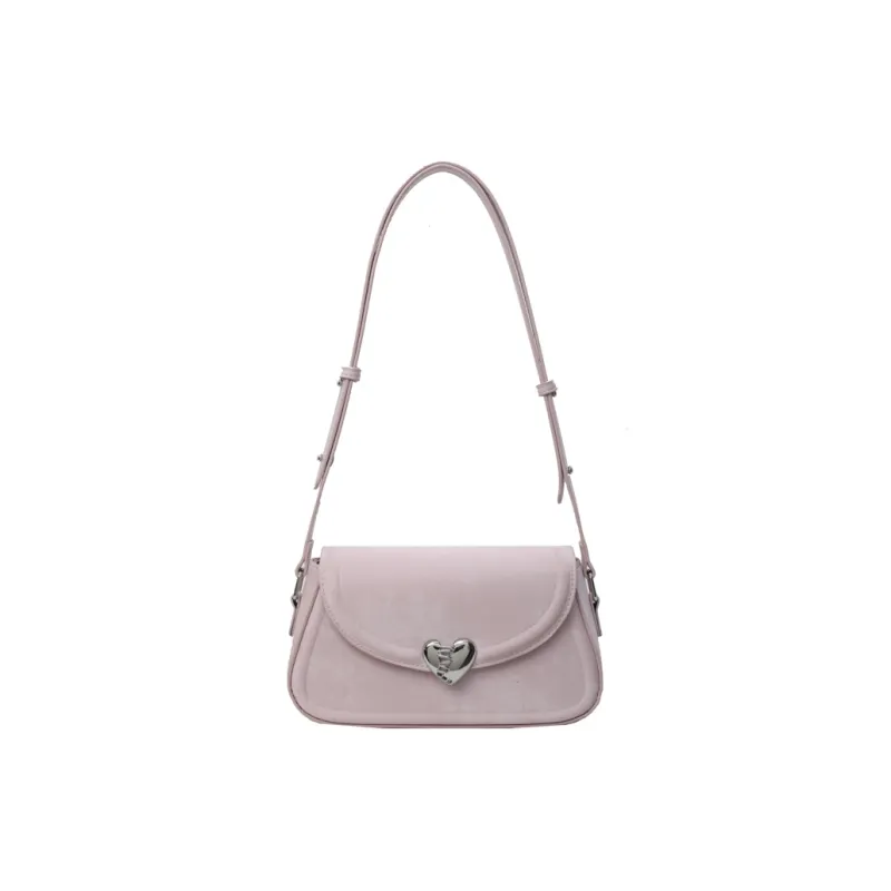 Yalu PU Shoulder Bag, Handbag, Crossbody Bag, Shoulder Bag Regular Women's White/Black/Purple/Pink-7