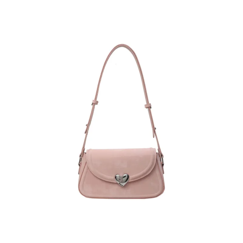 Yalu PU Shoulder Bag, Handbag, Crossbody Bag, Shoulder Bag Regular Women's White/Black/Purple/Pink-10