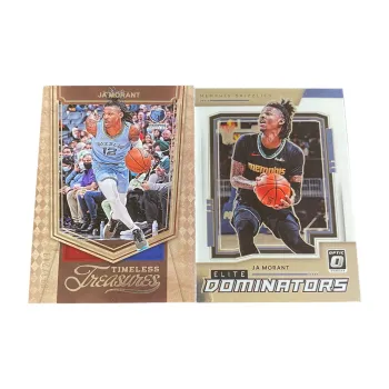 PANINI 2021 22 Grizzlies Ja Morant OP Special Card Sports Cards 2 Pcs