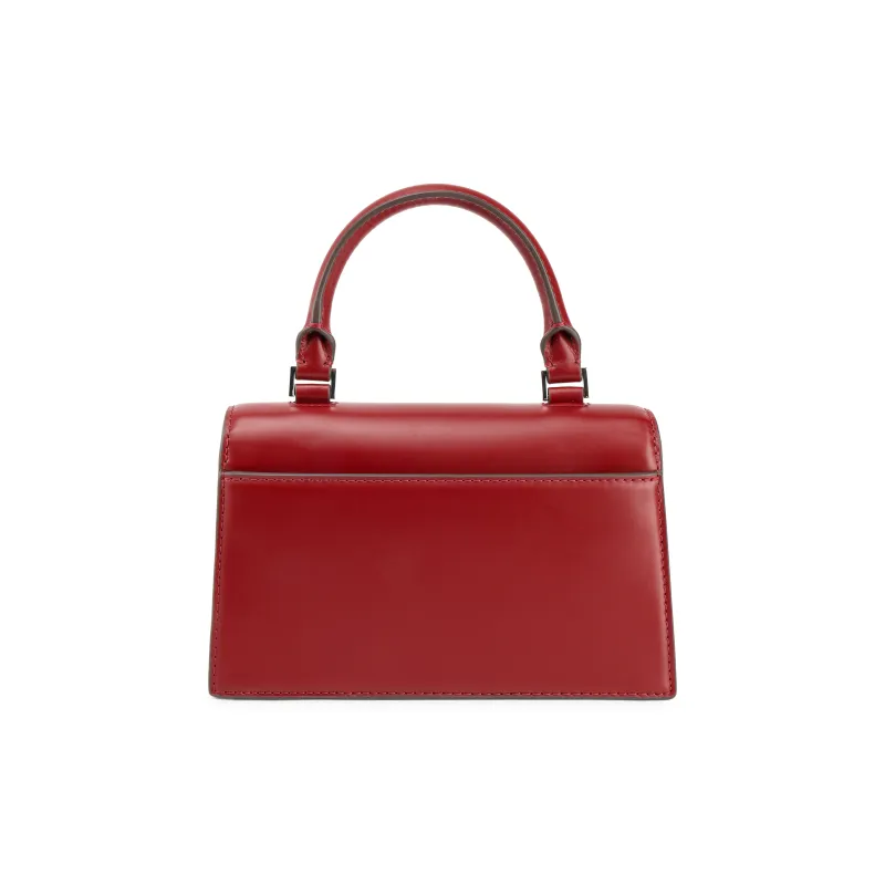 TORY BURCH BON BON Calfskin Shoulder Bag Crossbody Bag Handbag Mini Women's Brick Red-2