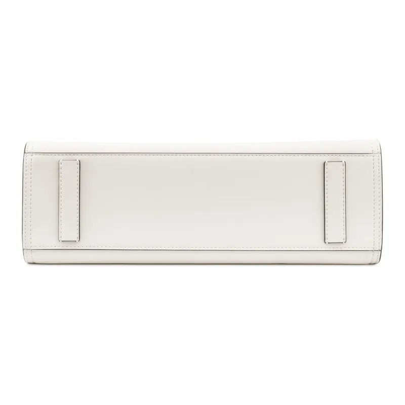 TORY BURCH Ella Bio Small Tote Warm White-3