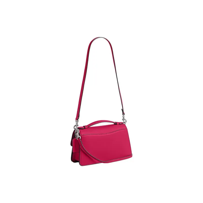 COACH JUNO Leather One Shoulder Handbags Medium Size Women's Pink-1