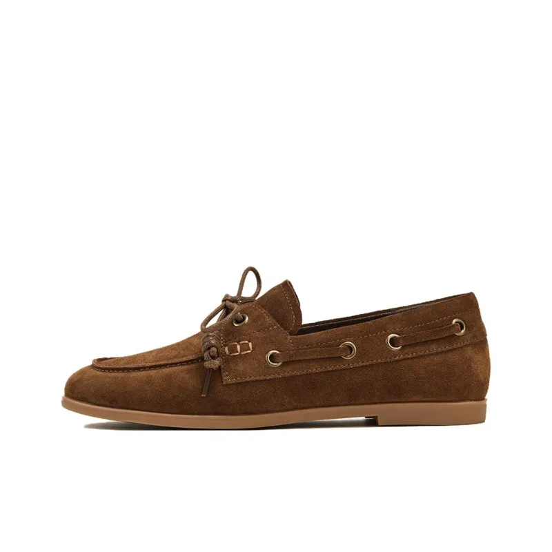 FED Loafers Women's Beige/Caramel-5