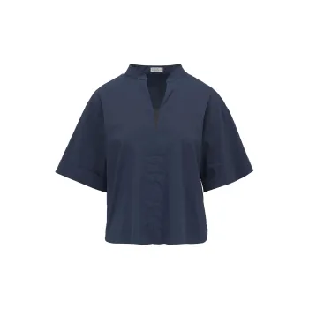 Brunello Cucinelli Stretch cotton Blouse