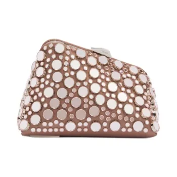 The Attico Midnight Mini Clutch Bag