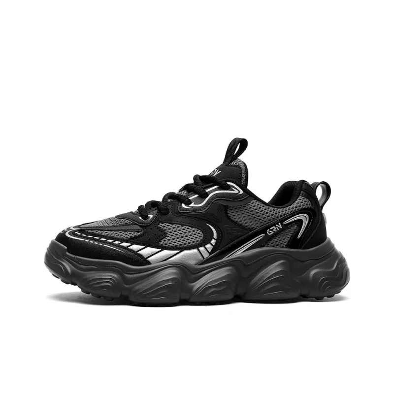 K-bird Cushioned Slip-Resistant Abrasion-Resistant Low-Top Chunky Sneakers Unisex-12