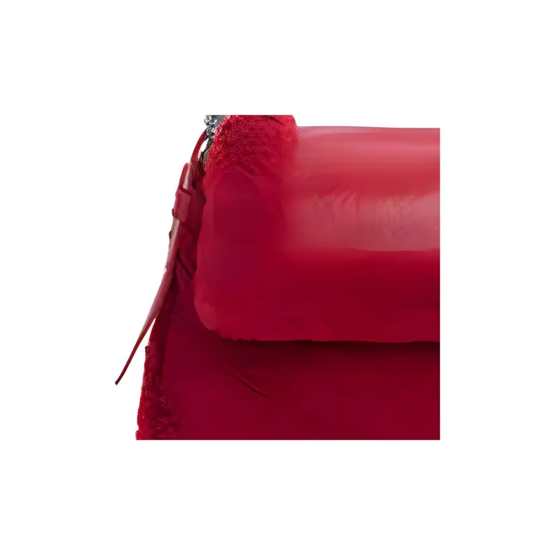 By Far Matilda Sheepskin Crossbody One Shoulder Handbags Women's Red-2