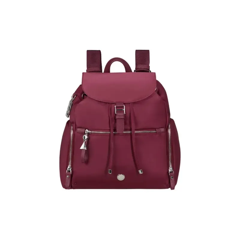 SAMSONITE Fabric Backpack Women's Burgundy-0