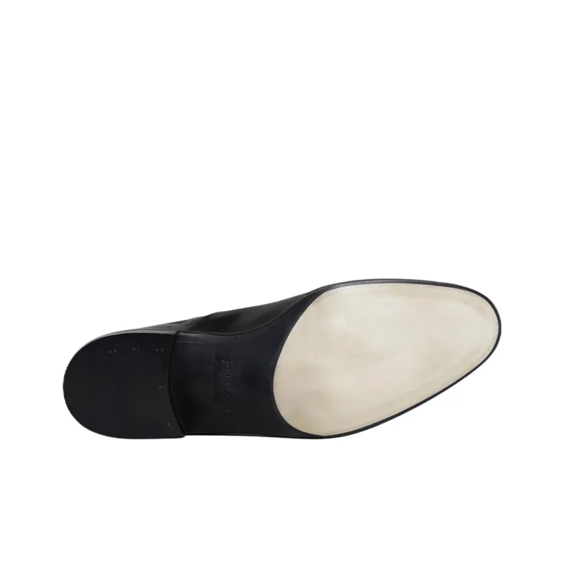 JOHN LOBB Eddi Short Chelsea Boots 4cm Men's Black-3