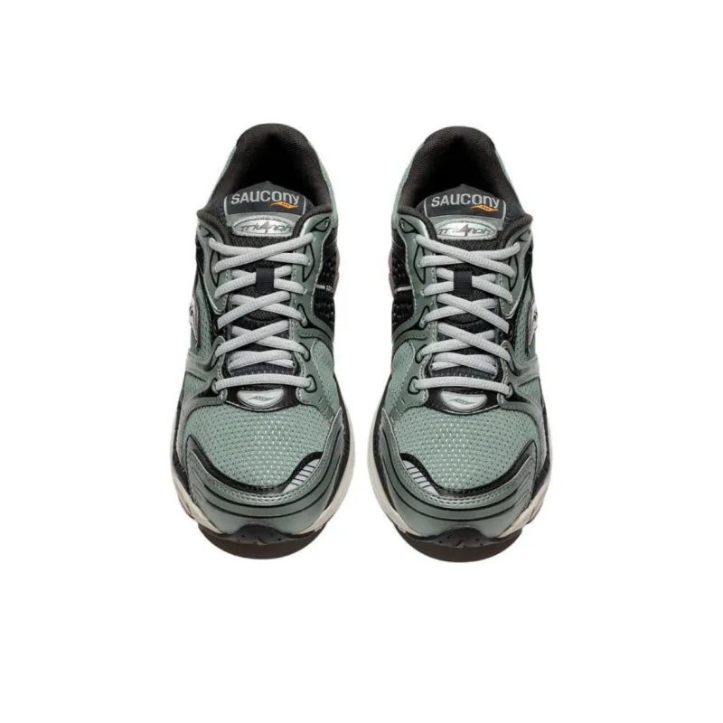 Saucony ProGrid Triumph 4 Anti Slip Wear Resistant Low Top Casual Running Shoes Men's Green-3