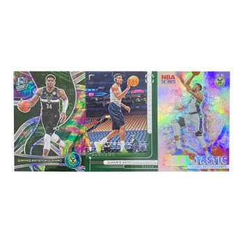 PANINI 2022 Stag Letter Bro Spectrum 35/99 Code 2023 On Court HOOPS 3 Piece Set Sports Cards 3 Pcs