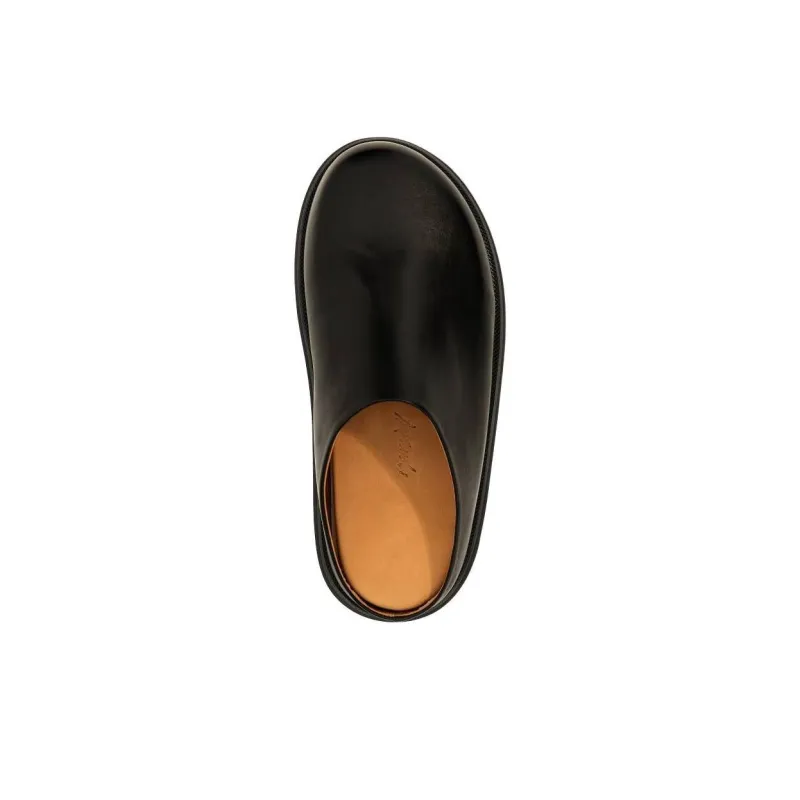 Marsèll Accom Round Toe Slip On Slides-2