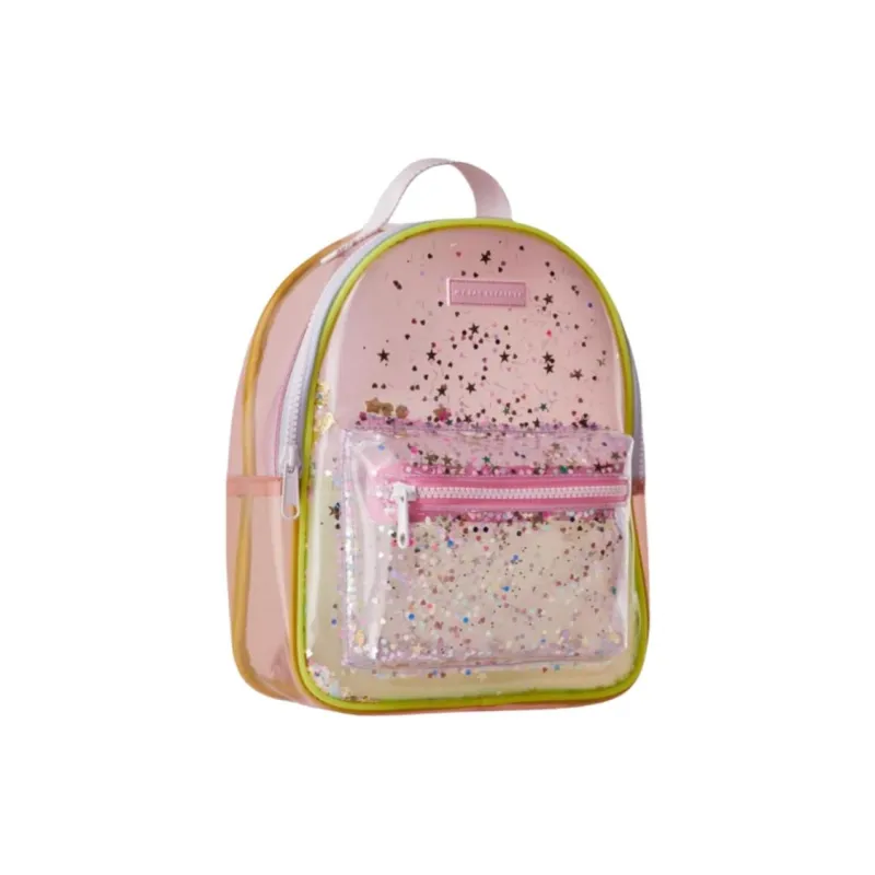 ZARA Polyurethane Backpack Mini Kids' Multicolor-2
