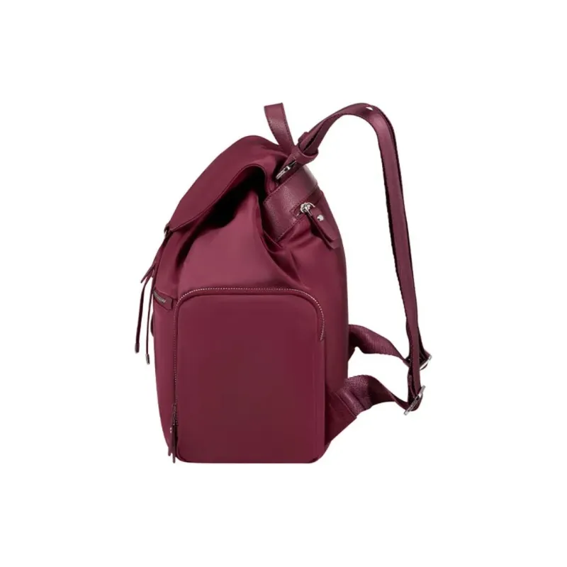 SAMSONITE Fabric Backpack Women's Burgundy-2