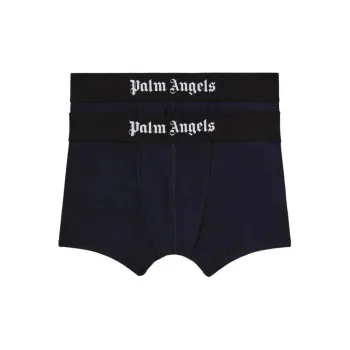 PALM ANGELS Logo Band Bi Pack Trunks