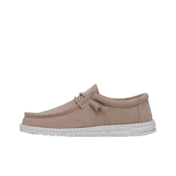 Heydude Wally Slub Tan Canvas