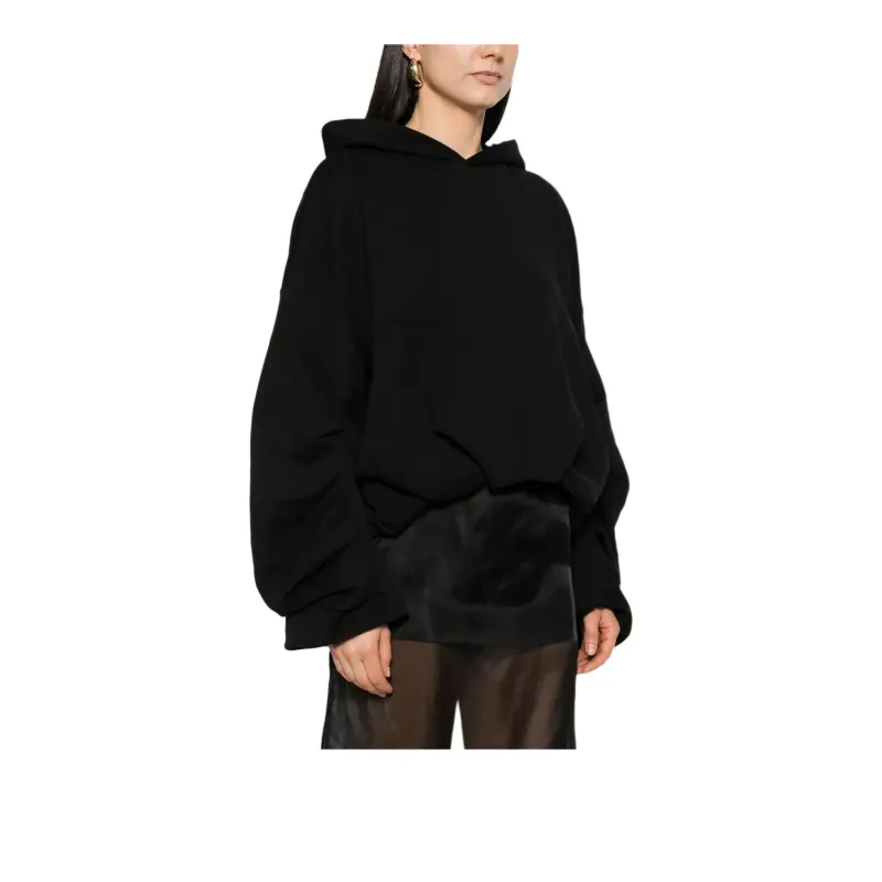 DRIES VAN NOTEN Hannett Bis Hoodie Black-2