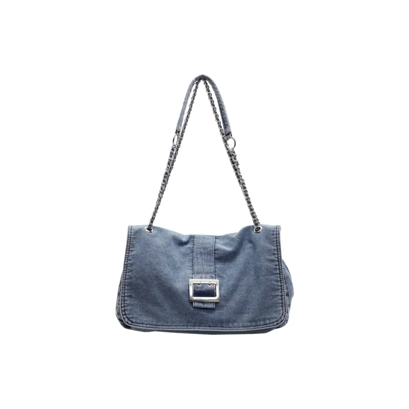 Debecca Denim Shoulder Bag Women's Multicolor-0