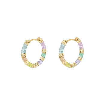 Masw Gold Plated Copper Earrings Women's